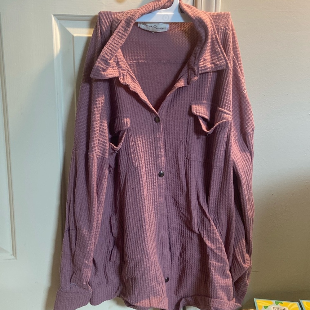 French laundry button up cardigan